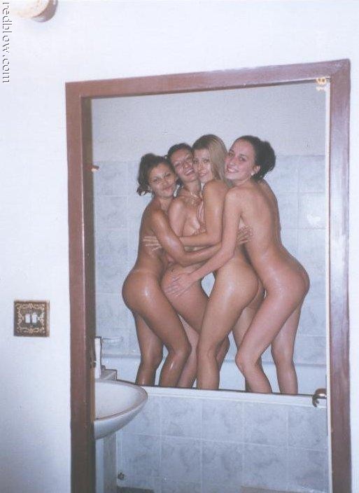 Girls in bathroom