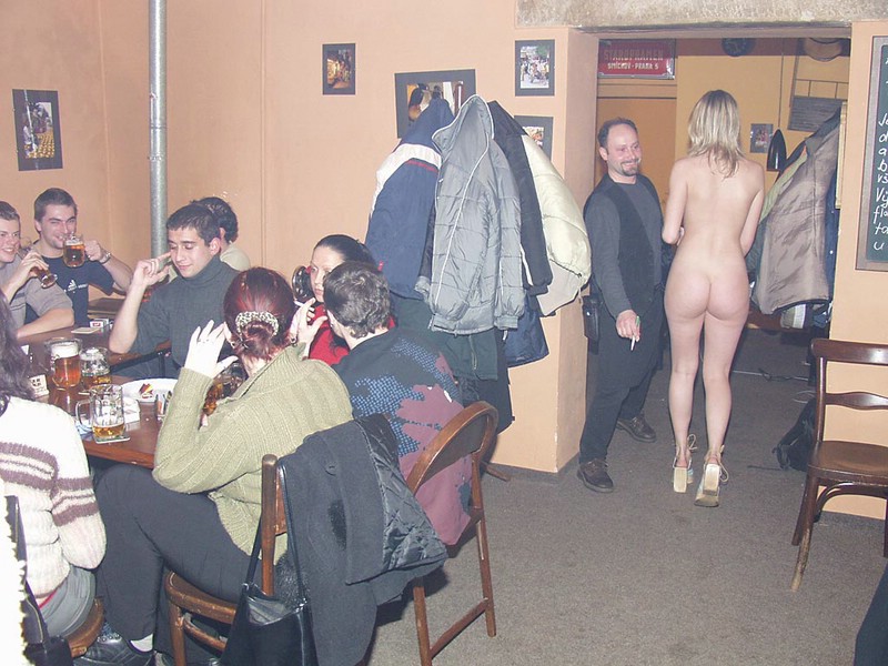 Nude in the Pub