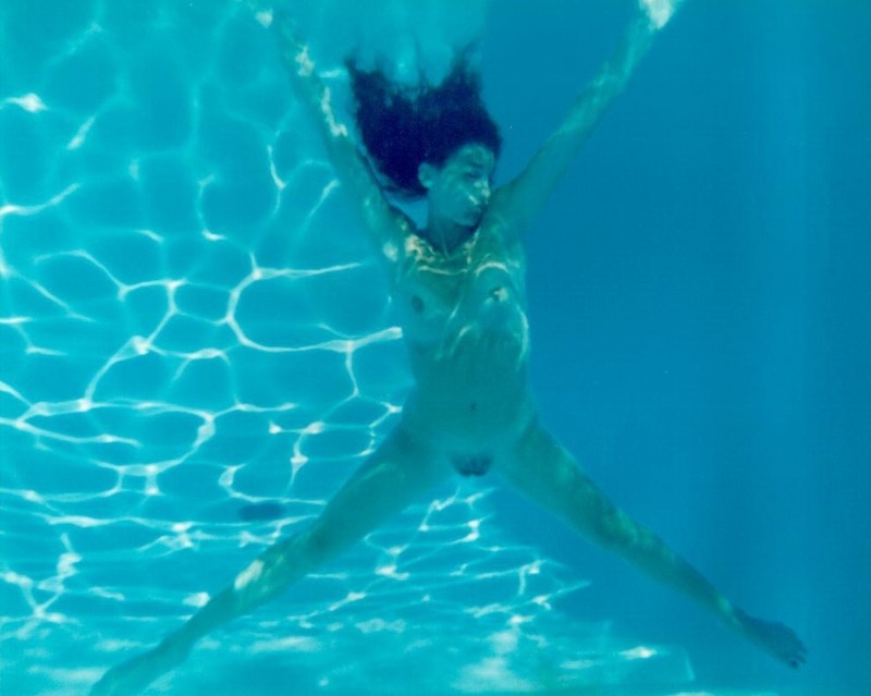 Girl Nude Underwater Water