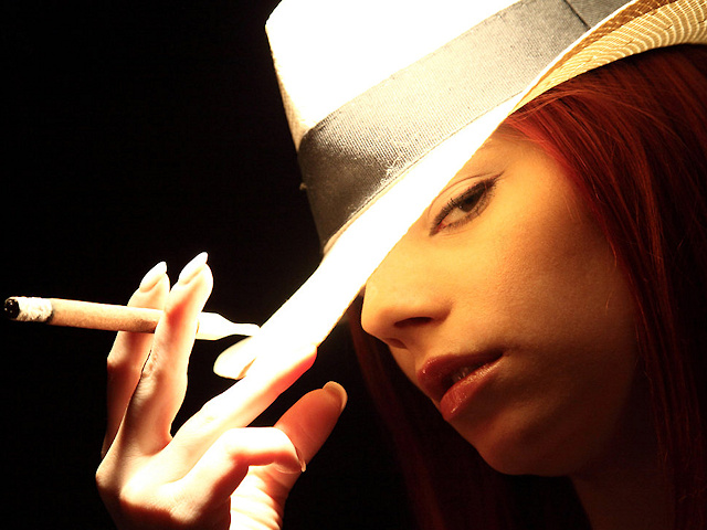 ariel-redhead-nude-hat-smoking-gangster-arielsblog