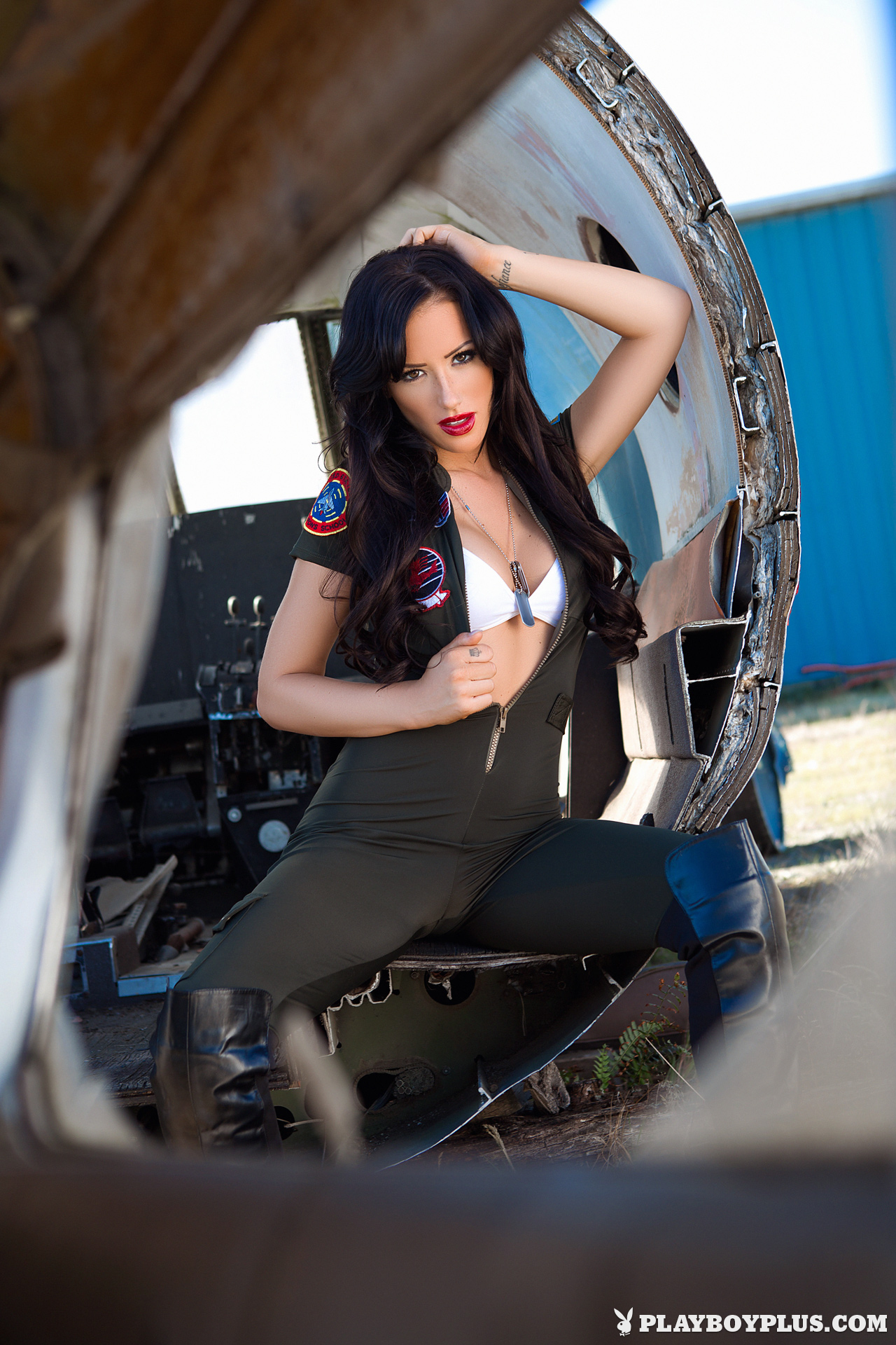 alyssa-bennett-military-pilot-naked-plane-junkyard-playboy-02