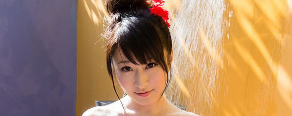 Arisa Misato – Backyard shower