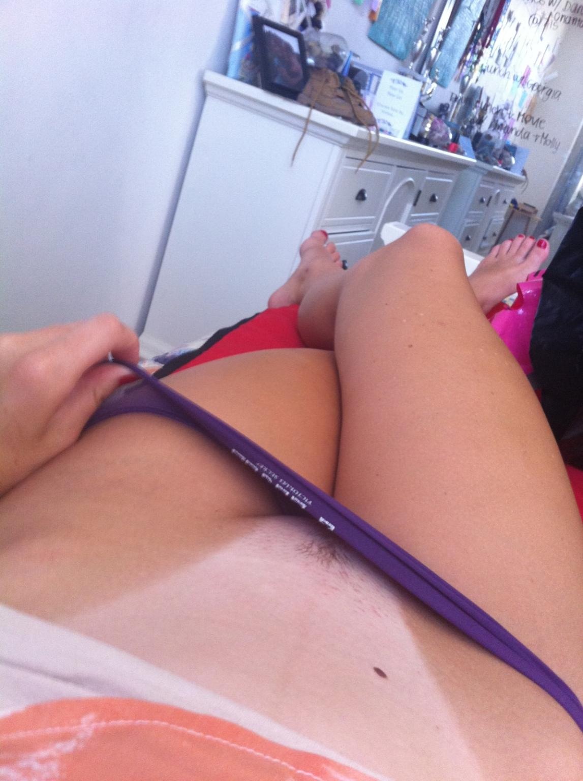nude selfie tan lines one piece swimsuit sex photo