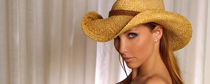 Jennifer Korbin in cowboy hat