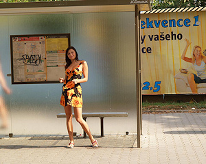 jirina-k-nude-girl-on-bus-stop-public