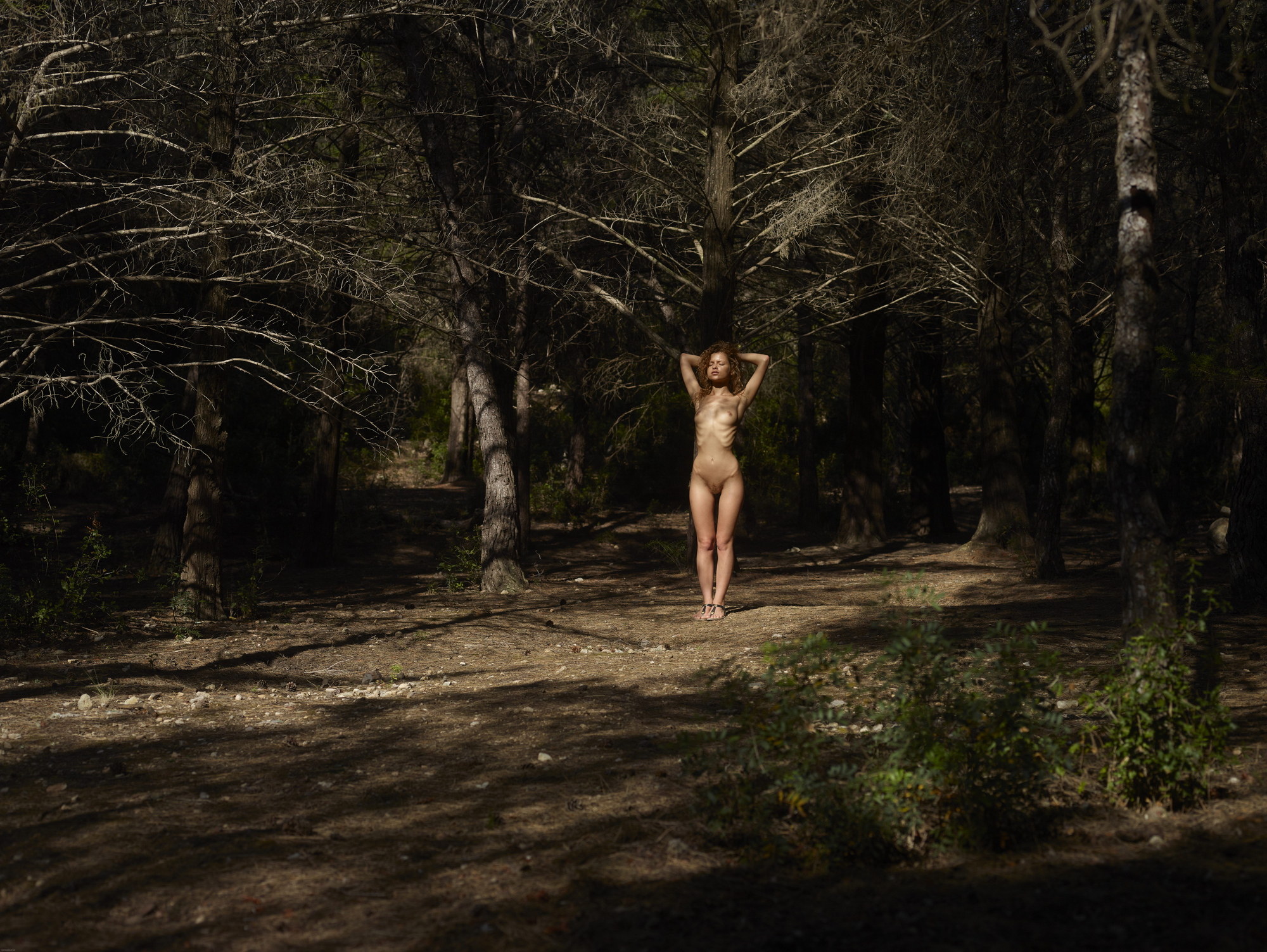 julia-nature-girl-redhead-naked-woods-slim-body-hegre-art-13