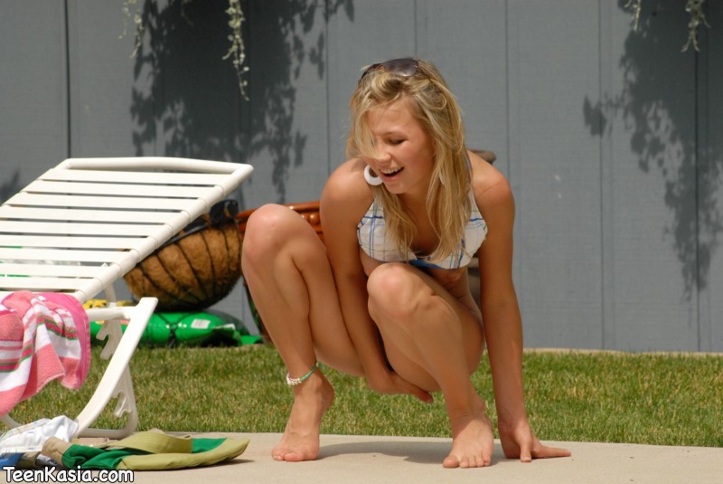 Kasia Teens Sun Bathing