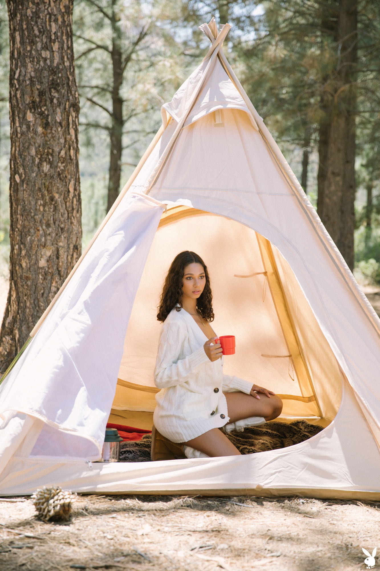 maia-serena-tranquil-setting-naked-brunette-tent-woods-playboy-01
