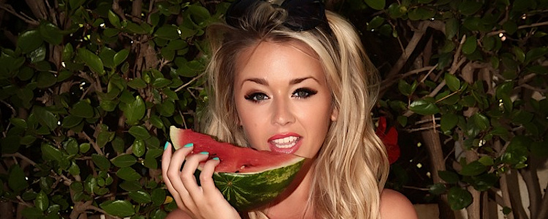 Melissa Debling & watermelon