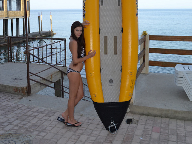 alexa-naked-bikini-inflatable-canoe-seaside-amour-angels