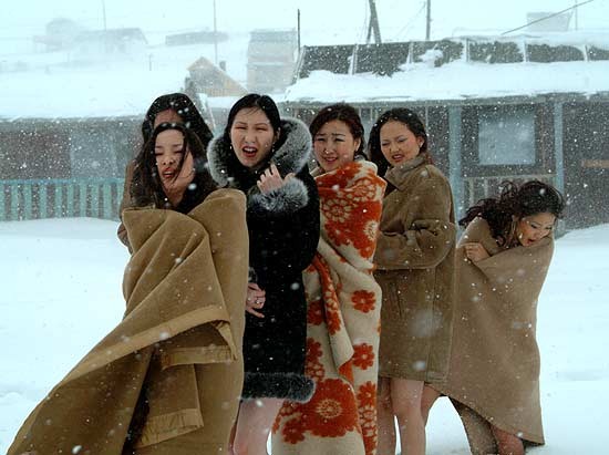 Girls from Mongolia